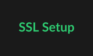 SSL Certificate Installation