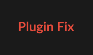 Plugin Conflict Resolution